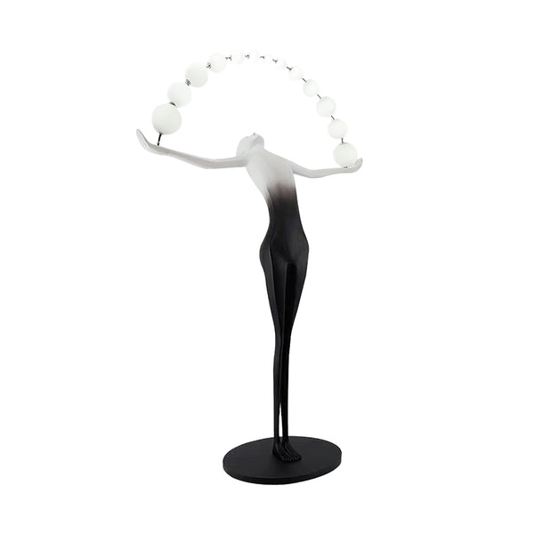 Liberty Sculpture Figure Floor Lamp