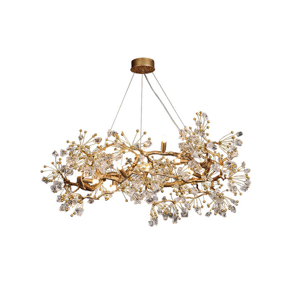 Lorna Berry Branch Shape Glass Chandelier