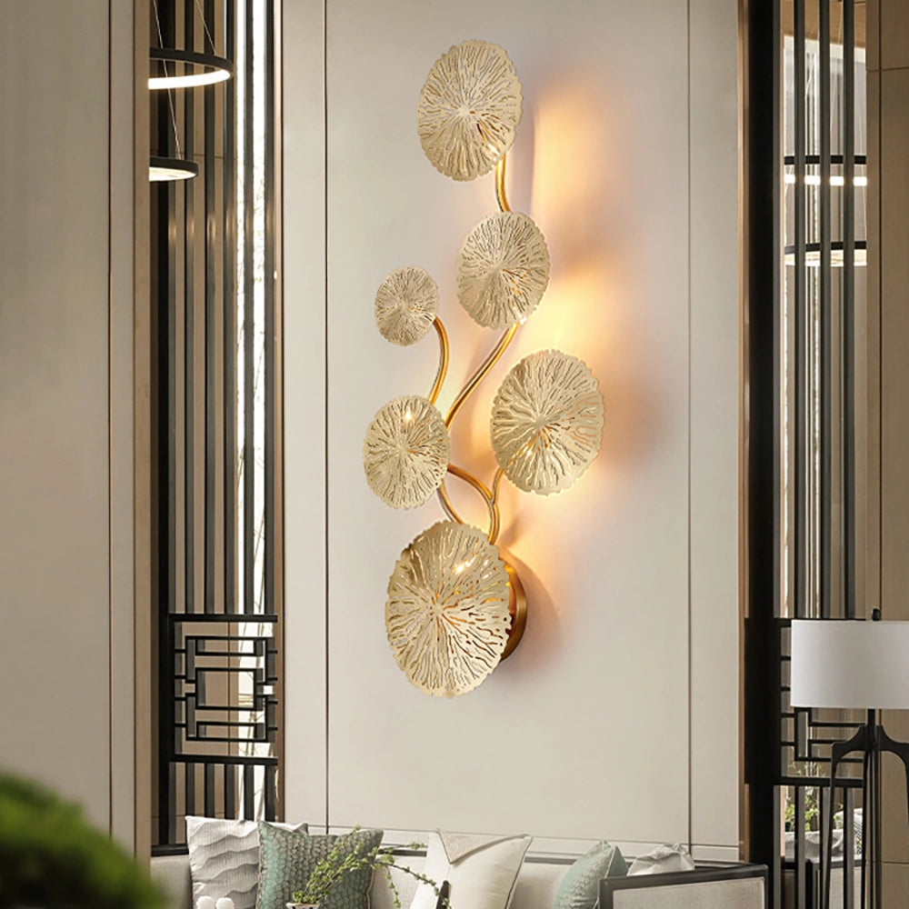 Lotus Leaf Wall Sconce