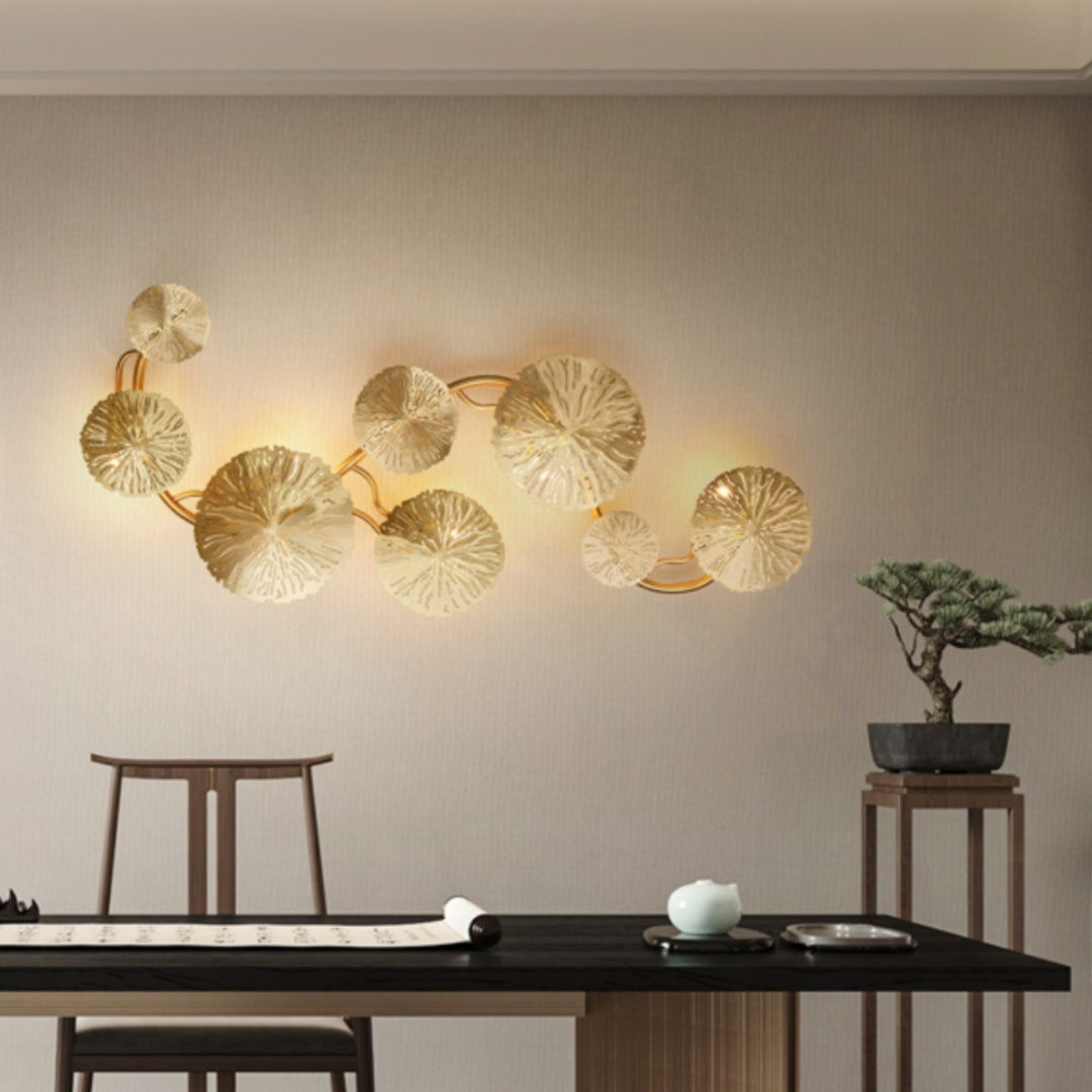 Lotus Leaf Wall Sconce