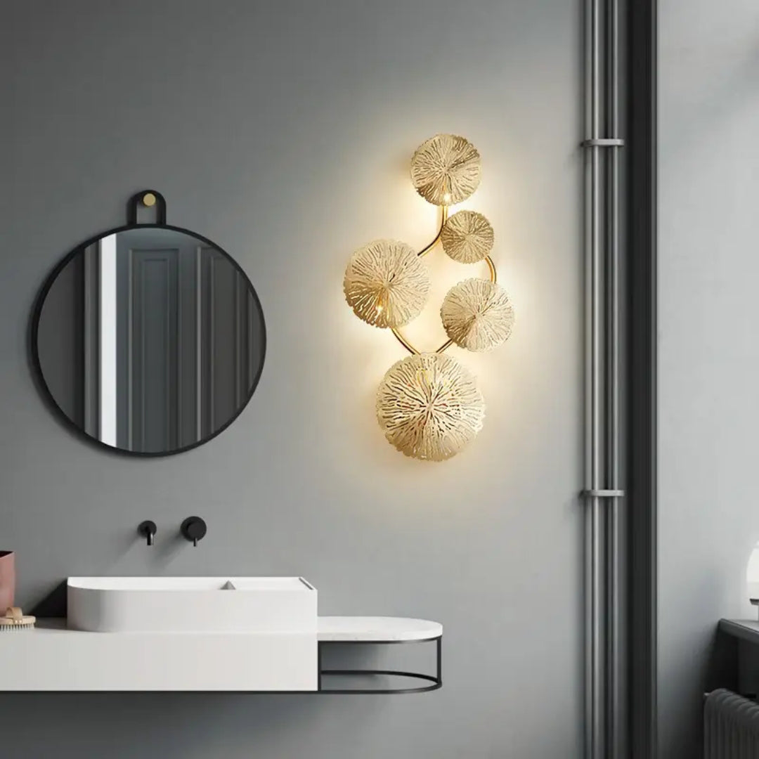 Lotus Leaf Wall Sconce