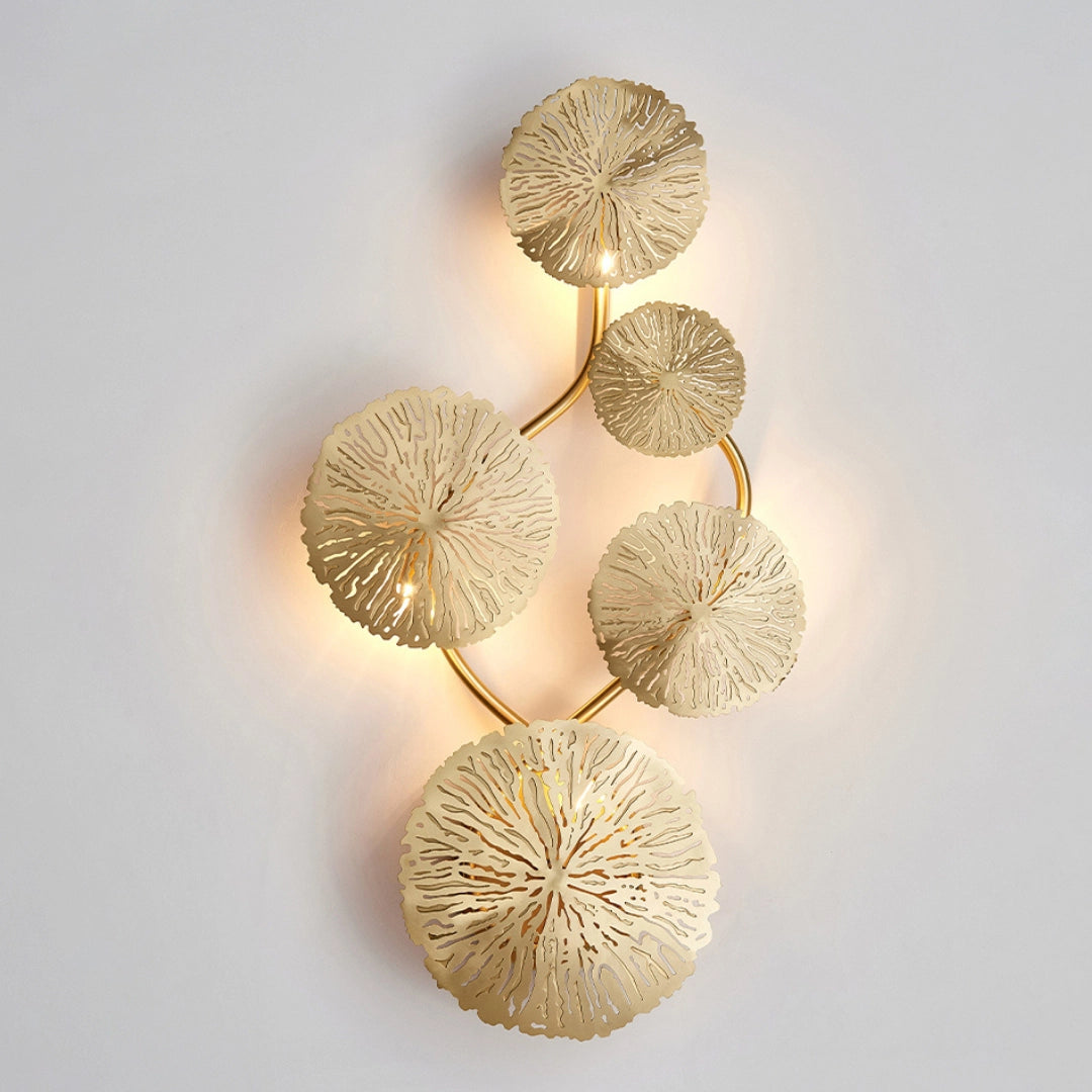 Lotus Leaf Wall Sconce