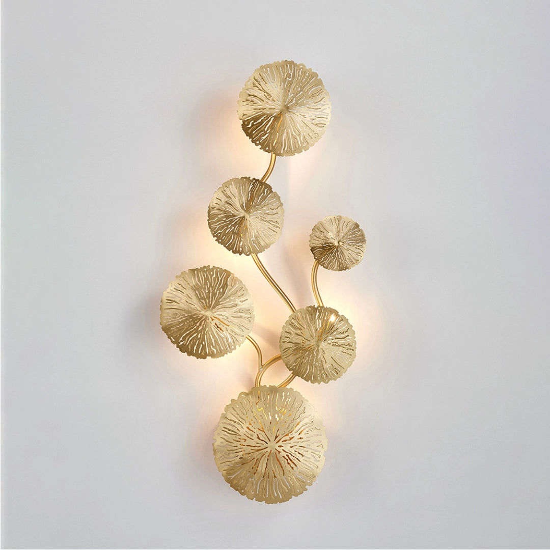 Lotus Leaf Wall Sconce