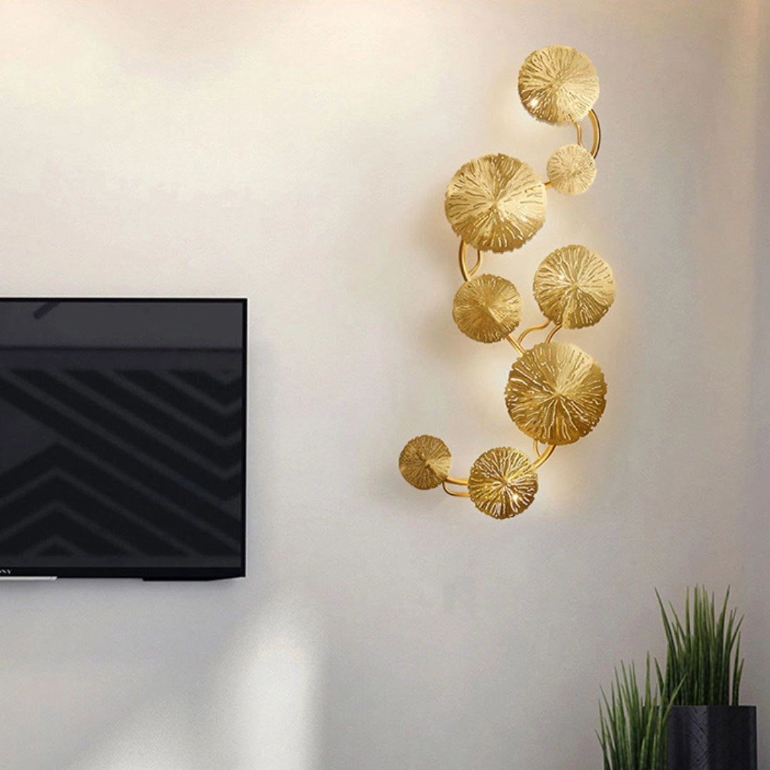 Lotus Leaf Wall Sconce