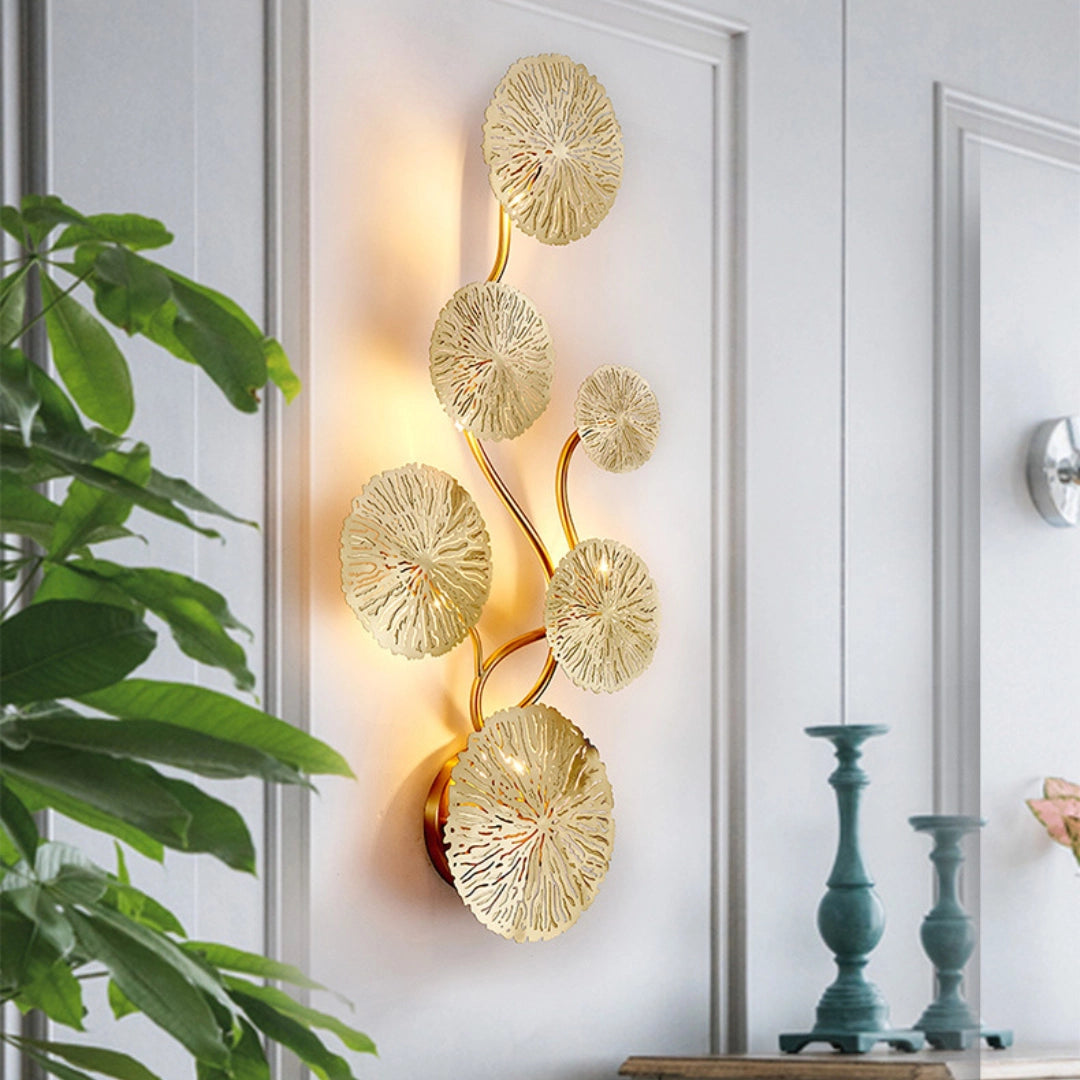 Lotus Leaf Wall Sconce