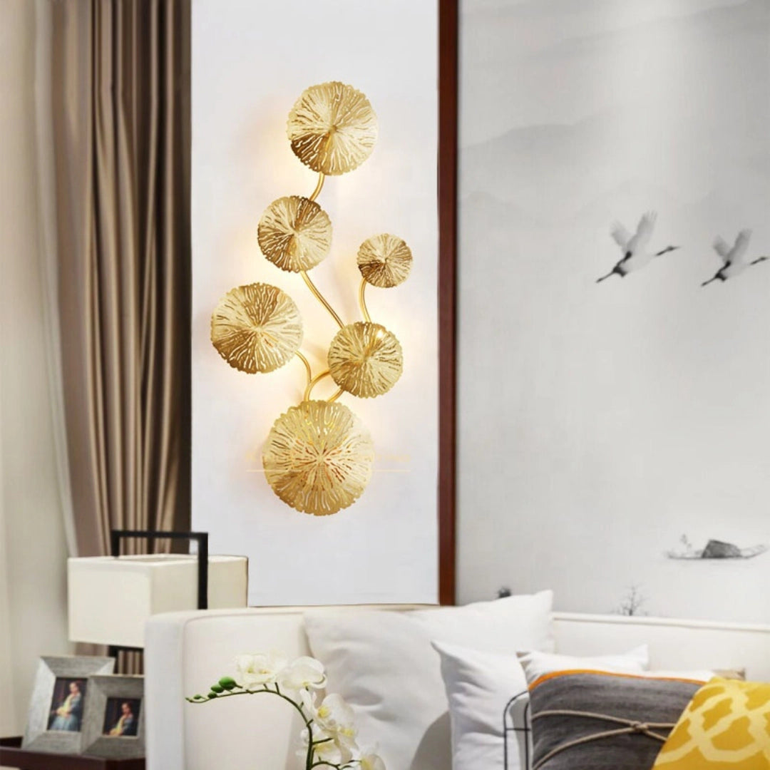 Lotus Leaf Wall Sconce