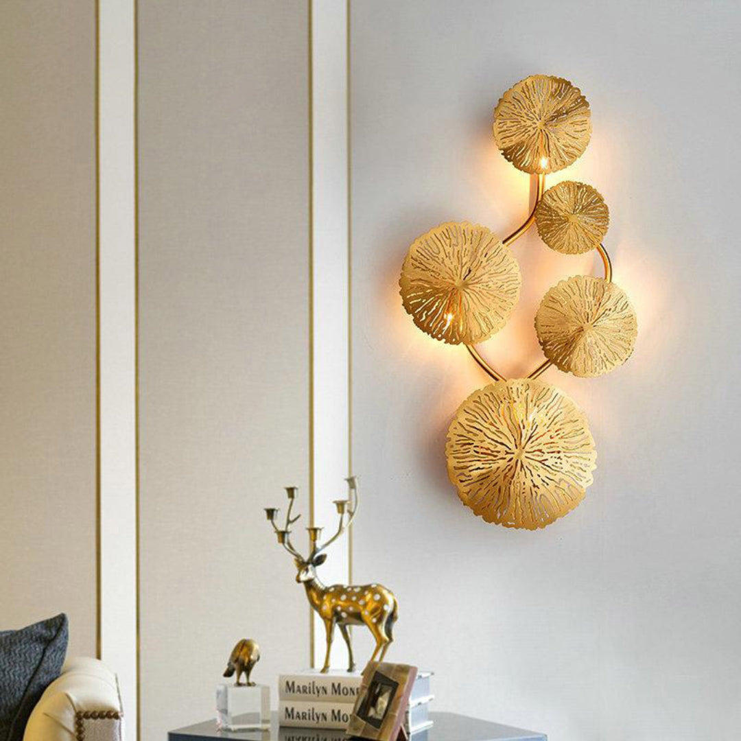 Lotus Leaf Wall Sconce