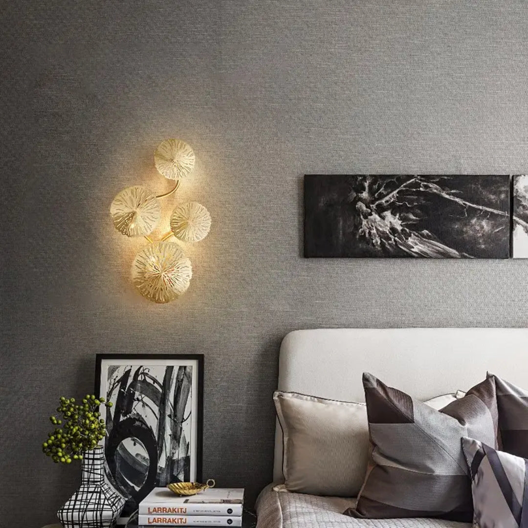 Lotus Leaf Wall Sconce