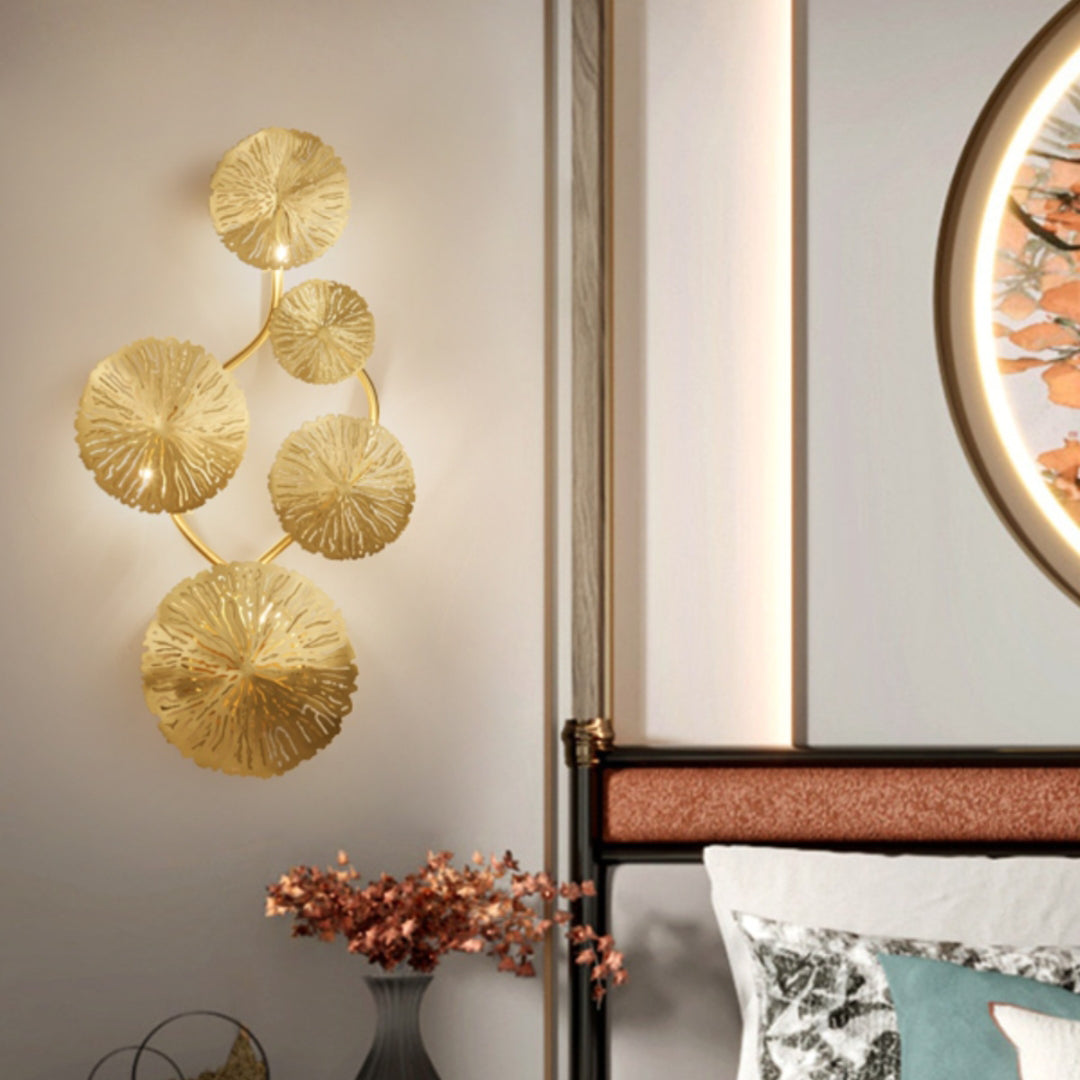 Lotus Leaf Wall Sconce