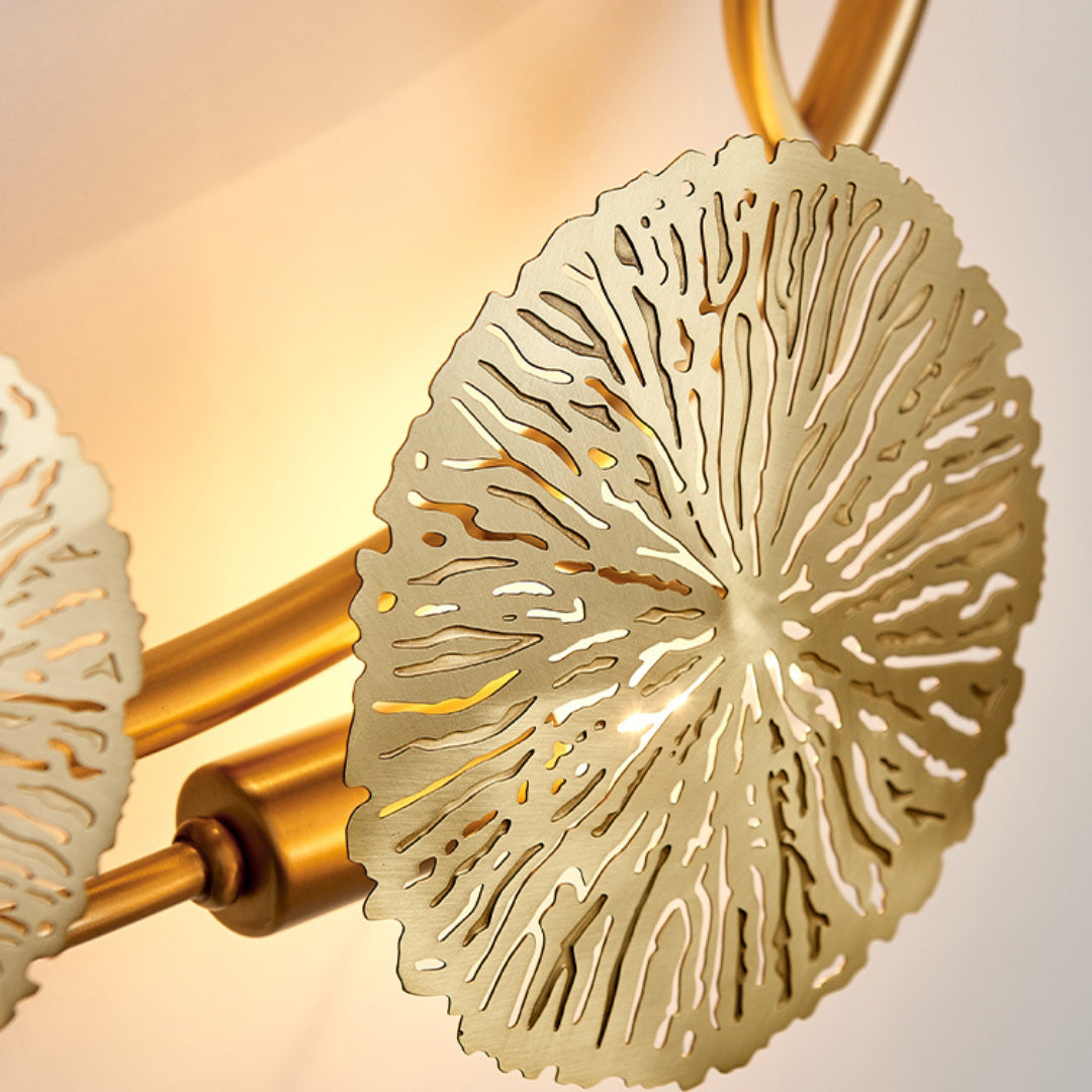 Lotus Leaf Wall Sconce