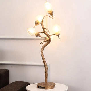 Lotus Brass Table Lamp