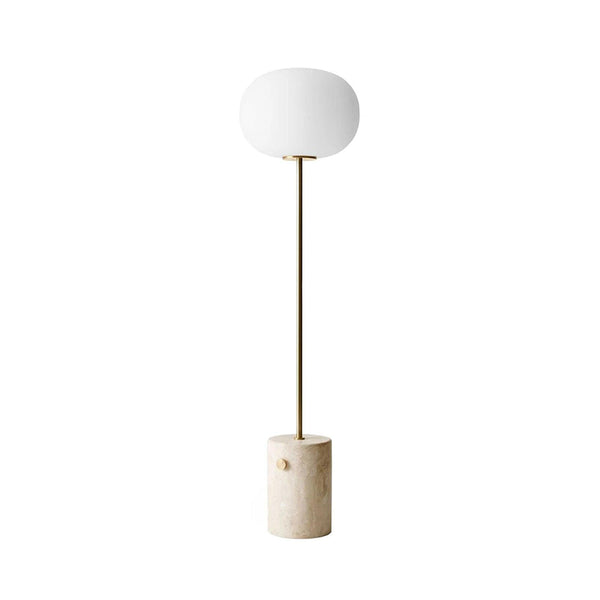 Glass Jwda Marble Floor Lamp