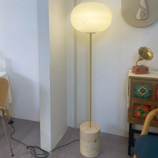 Lumina Pillar Orb Floor Lamp