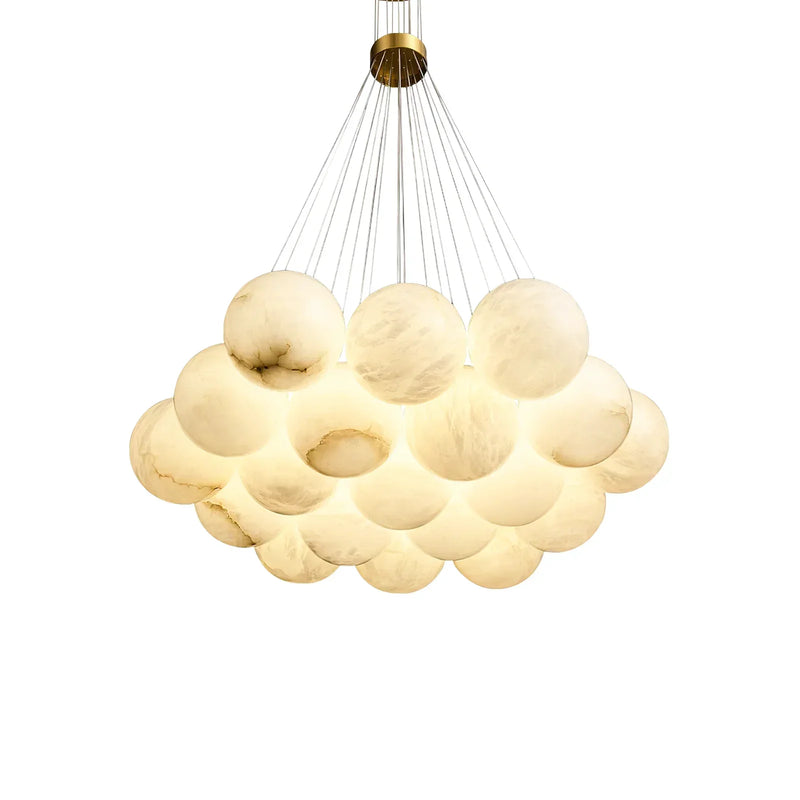 Lunar Alabaster Spherical Chandelier | Korewolamp