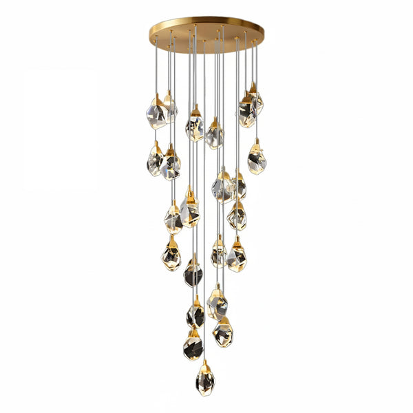 Luxe Prism Crystal Pendant Light