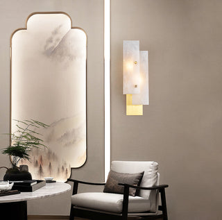 Luxurious Marble Postmodern Wall Lamp