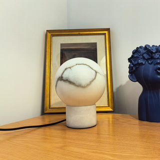 Marble Ball Table Lamp