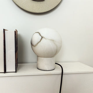 Marble Ball Table Lamp