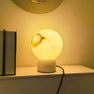 Marble Ball Table Lamp