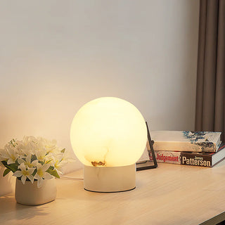 Marble Ball Table Lamp