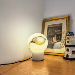 Marble Ball Table Lamp