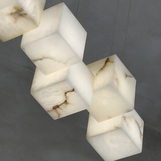 Alabaster Box chandelier