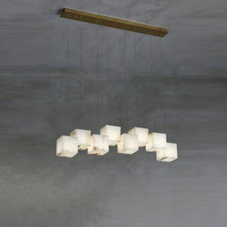 Alabaster Box chandelier