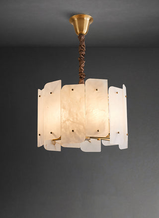 Marble Lorry Round Chandelier