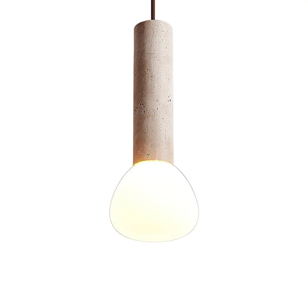 Matchstick Travertine Pendant Lamp