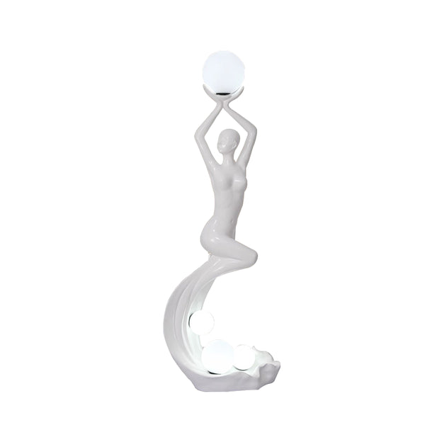 Mermaid Art Sculpture Floor Lamp