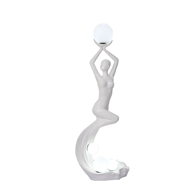 Mermaid Art Sculpture Floor Lamp | Korewolamp