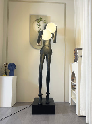 Michael Character Sculpture Floor Lamp