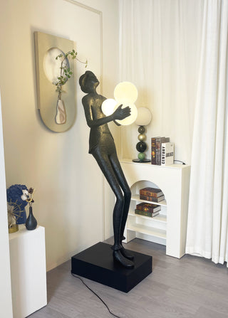 Michael Character Sculpture Floor Lamp