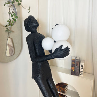 Michael Character Sculpture Floor Lamp