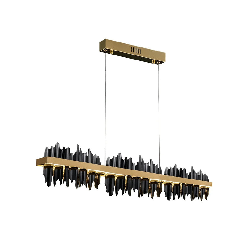 Midnight Shadow Linear Chandelier | Korewolamp