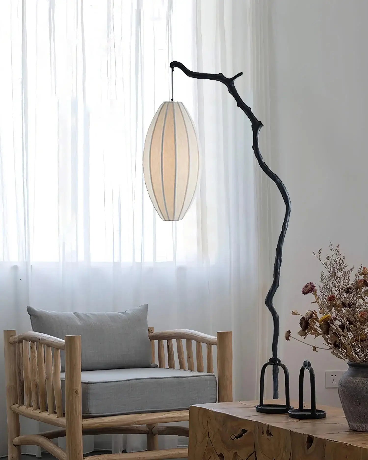 Minimalism Heiko Tree Lantern Floor Lamp