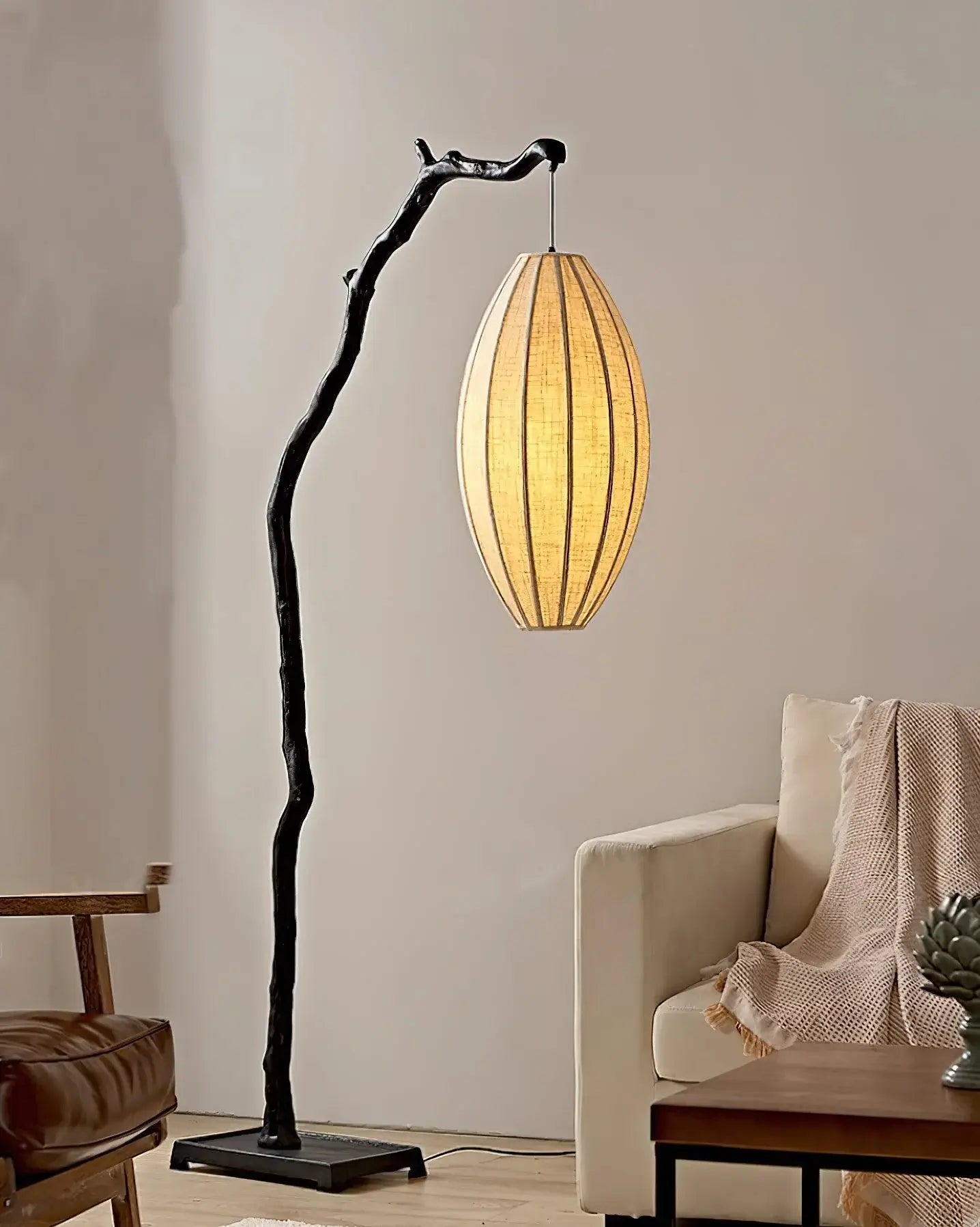 Minimalism Heiko Tree Lantern Floor Lamp