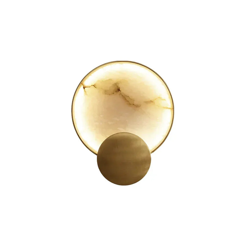 Modern Art Marble Wall Lamp | Korewolamp