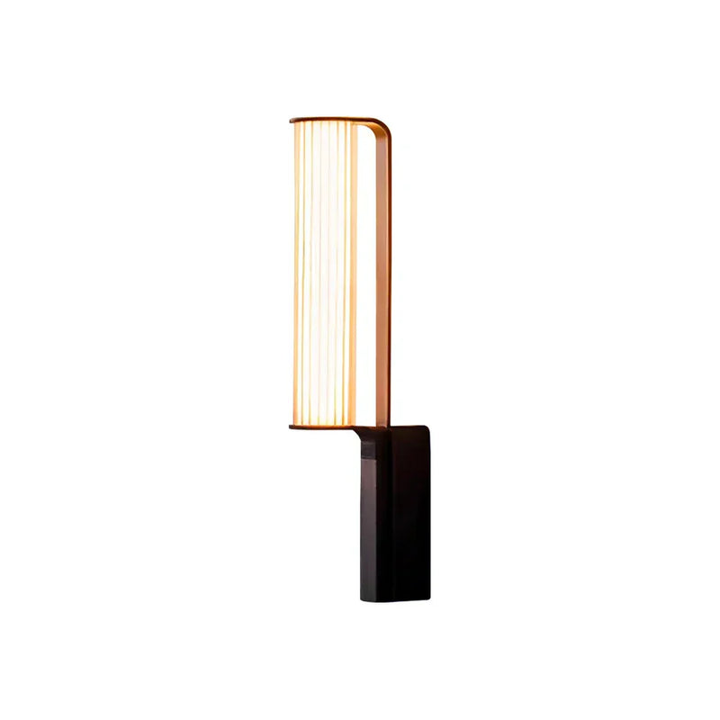 Modern Curved Zenith Arc Outdoor Wall Sconce | Korewolamp