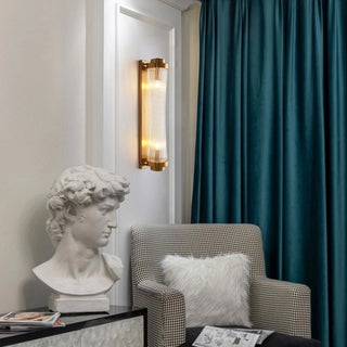 Modern Glass Column Wall Sconce