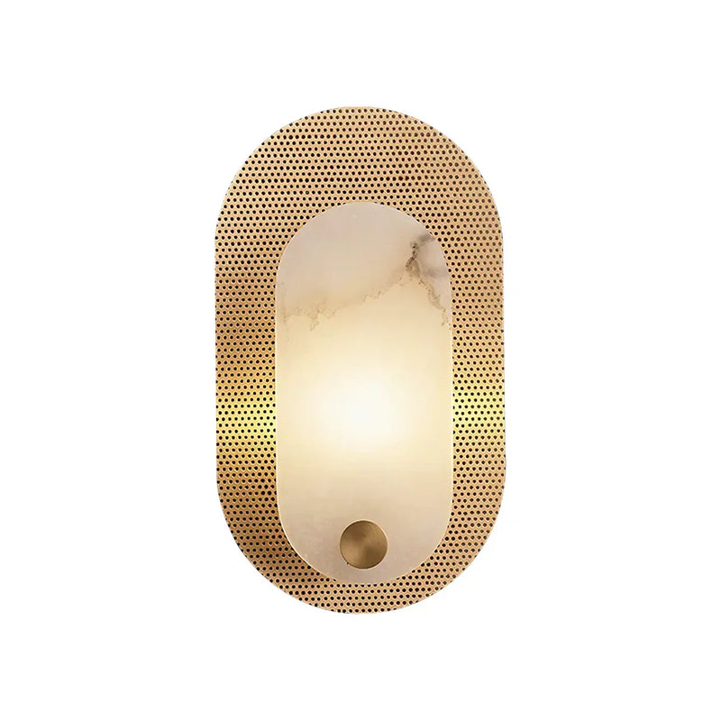 Modern Harlan Alabaster Wall Light | Korewolamp