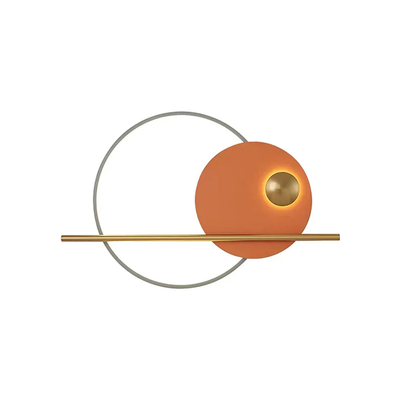 Double Circle Linear Wall Light | Korewolamp
