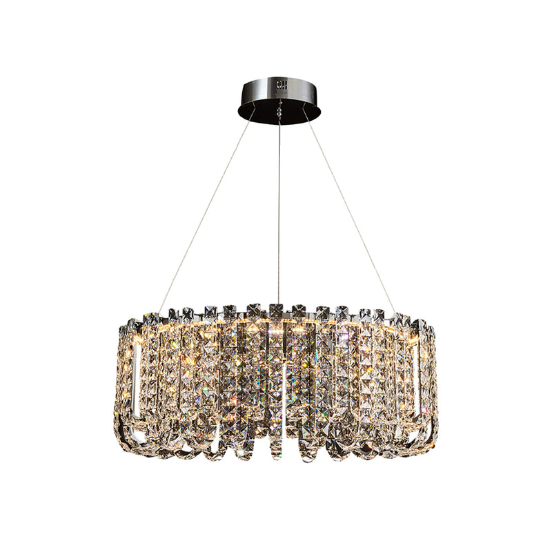 Luxurious Liora Crystal Tassel Chandelier | Korewolamp