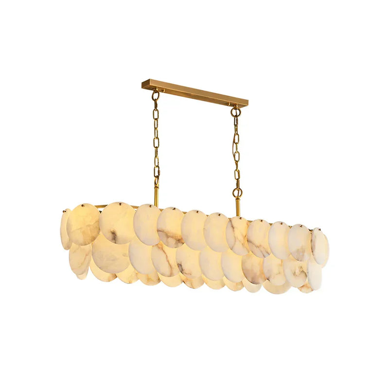 Modern Luxury Round Alabaste Chandelier | Korewolamp