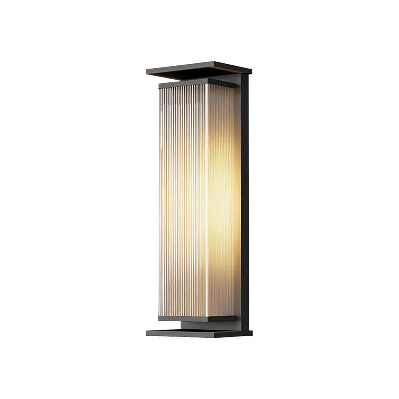 Rectangular Box Acrylic Outdoor Wall Lamp | Korewolamp