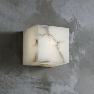 Modern Square Marble Wall Lamp