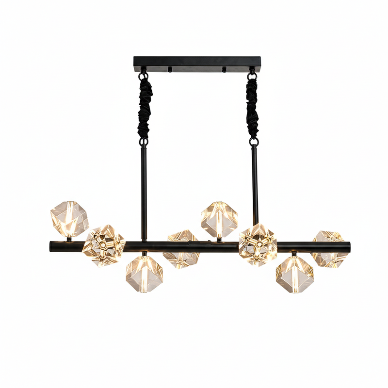 Modern Geometric Crystal Chandelier | Korewolamp