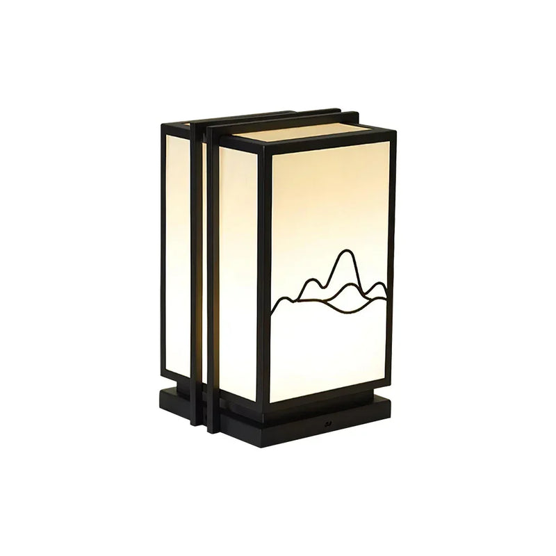 Mountain Acrylic Outdoor Post Light | Korewolamp