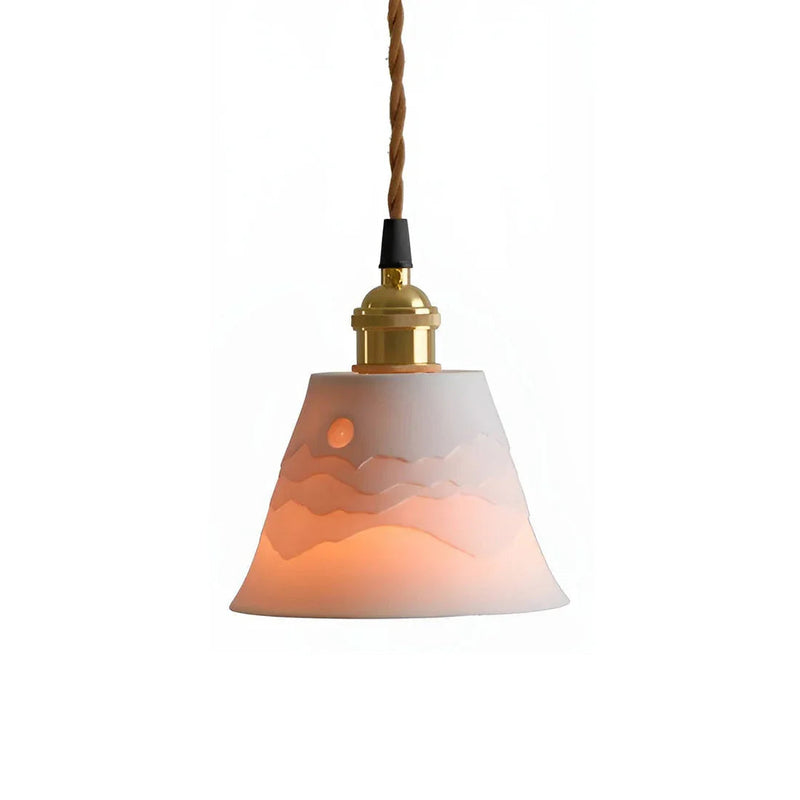 Mountains Shadow Ceramic  Pendant Lamp | Korewolamp