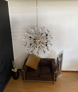 Vintage Murano Sputnik Glass Chandelier